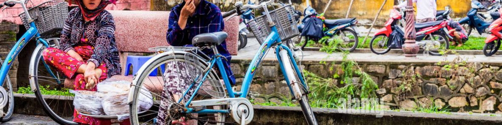 海外リユースされる自転車